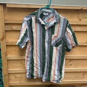 Wrangler Multicolor Striped Casual Shirt